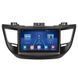 Штатная магнитола Lesko для Hyundai Tucson III 2015-2018 экран 9" 4/32Gb 4G Wi-Fi GPS Top
