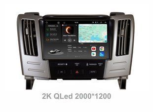 Штатна Android магнітола Soundbox S8 PRO 2K-3035 для Lexus RX330 2003-2009 з CarPlay /4G/ DSP-DTS 5.1 / 360 функція