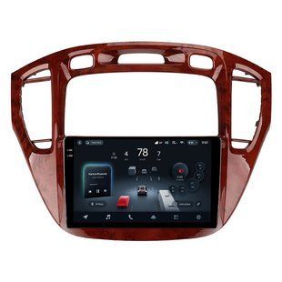 Штатная магнитола Teyes CC4 2K 8+128 Gb Toyota Highlander 1 XU20 2001-2007 9" (L1)