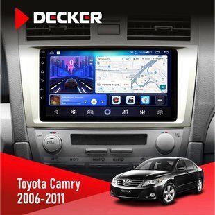 Штатна магнітола Toyota Camry 40 2006-2011 Decker D9-006 4x64, 4G