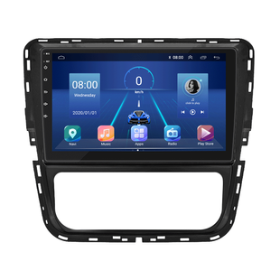 Штатна магнітола Lesko для Volkswagen Scirocco III 2008-2014 екран 9" 6/128Gb 4G Wi-Fi GPS Top
