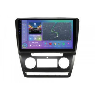 Штатна магнітола Torssen Skoda Octavia A5 08-13 black F108256 4G Carplay