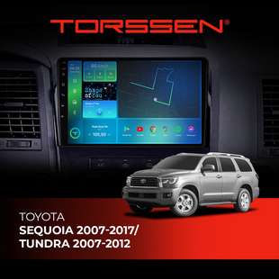 Штатна магнітола Torssen Toyota Sequoia 2007-2017/Tundra 2007-2012 F108256 4G Carplay