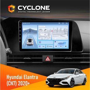 Штатна магнітола Hyundai Elantra 2021 Cyclone C9-012 4x64 DSP 4G