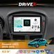 Штатна магнітола для Peugeot 207 2006-2015 DriveX S3 QLED 9" Android 8-ядерний 1.6ГГц 4x64Гб SIM-картка 3G/4G 7388 4x45W ASP TM2313 бездротовий CarPlay та AndroidAuto