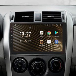 Штатна магнітола Sigma Pro 98128 2k 8+128 Gb Toyota Corolla 10 E140 E150 2006-2013 (A) 9"