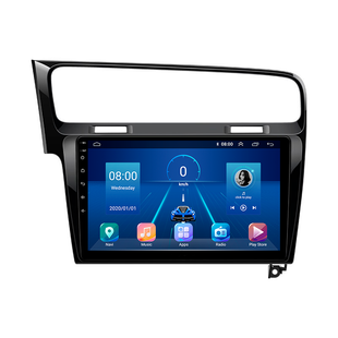 Штатна магнітола Lesko для Volkswagen Golf VII 2012-2017 екран 10" 2/32Gb 4G Wi-Fi GPS Top