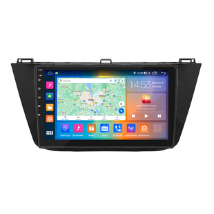 Штатна магнітола Lesko для Volkswagen Tiguan II 2016-2020 екран 10" 4/64Gb CarPlay 4G Wi-Fi GPS Prime