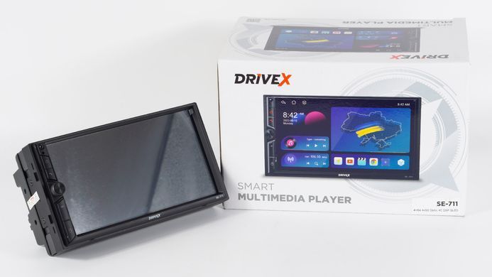 Автомагнітола DriveX SE-701 2-Din 7" DSP 8xCores 4/64GB 4x45W Android 10.0