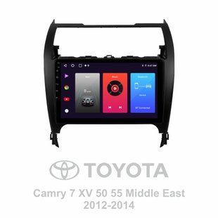 Штатна магнітола Sigma F10216 2+32 Gb Toyota Camry 7 XV 50 55 Middle East 2012-2014 10"