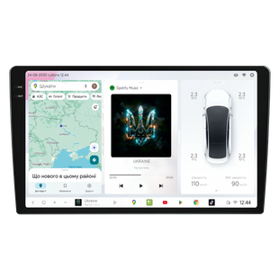 Автомагнітола DriveX S7 2K QLED 9" 8x2.7GHz 6x64GB 4G AK7808 AB 50W DSP AK7739 VELVET