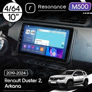 Магнітола Renault Arkana (2019-2024) Resonance M500 4/64, 10" QLED