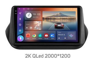 Штатна магнітола Soundbox S-1244 (2K) CarPlay та 4G для Fiat Fiorino , Fiat Qubo ,Citroen Nemo ,Peugeot Bipper 2008-2019 S4 2K-1244
