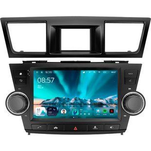 Штатная магнитола Teyes CC4 2K 6+64 Gb Toyota Highlander 2 XU40 2007-2013 (F1) 10"
