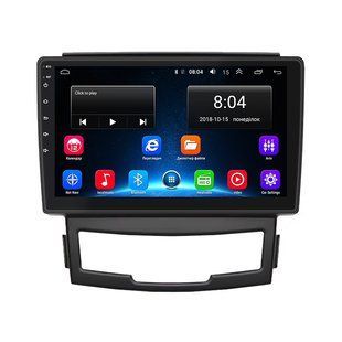 Штатна магнітола Lesko для SsangYong Actyon II 2010-2013 екран 9" 2/32Gb Wi-Fi GPS Base