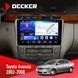Штатна магнітола Toyota Avensis 2002-2008 Decker D9-006 4x64, 4G
