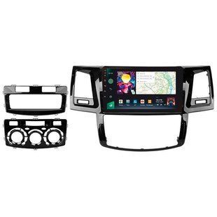 Штатна магнітола Decker D9-008 8+128 Gb Toyota Fortuner 1 AN50 AN60 HILUX Revo Vigo 2005-2007 9"