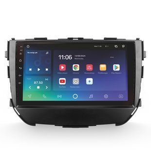 Штатна магнітола Sigma X9464 4+64 Gb 4G DSP Suzuki Vitara Brezza 2016-2019 9"