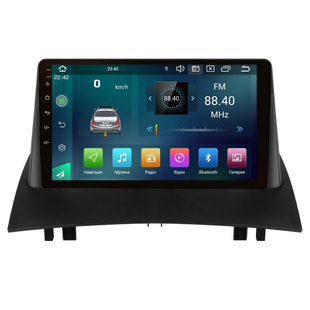Штатная магнитола Cyclone C9 CPL GSM. 2+32GB. CARPLAY. 4G Renault Megane 2 2003-2009