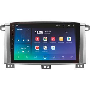 Штатная магнитола Sigma X9432 4+32 Gb 4G DSP Toyota Land Cruiser LC 100-A 2002-2007 (A) 9"