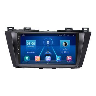 Штатна магнітола Lesko для Mazda Premacy III (CW) 2010-2017 екран 9" 4/32Gb 4G Wi-Fi GPS Top