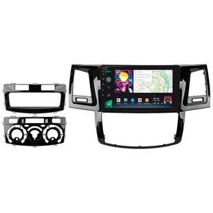 Штатна магнітола Decker D9-008 8+128 Gb Toyota Fortuner 1 AN50 AN60 HILUX Revo Vigo 2008-2014 9"