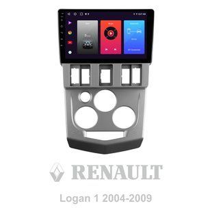 Штатная магнитола Sigma F9216 2+32 Gb Renault Logan 1 2004-2009 9"