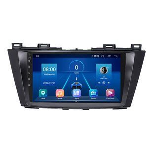 Штатна магнітола Lesko для Mazda Premacy III (CW) 2010-2017 екран 9" 4/64Gb 4G Wi-Fi GPS Top