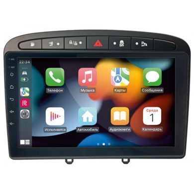 Штатна магнітола Peugeot 308 2007-2013 Black Decker D9-006 4x64, 4G