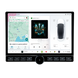 Автомобільний мультимедійний центр 13" з бездротовим CarPlay та Android AutoS7+ 2K QLED Piano 13" 8x2.7GHz 8x128GB 4G AK7808 AB 50W 360&deg; DSP AK7739 VELVET