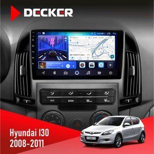 Штатна магнітола Hyundai i30 (FD) 2008-2011 Decker D9-006 4x64, 4G