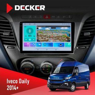 Штатна магнітола Iveco Daily 2014 Decker D9-009 4x64, DSP, 4G, 2k