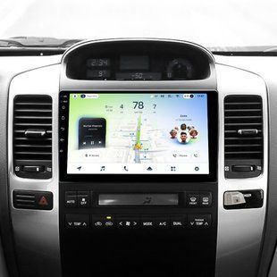 Штатна магнітола Teyes CC4L 6+64 Gb Toyota Land Cruiser Prado 120 / Lexus GX470 J120 2002-2009 (F1) (B) 9"