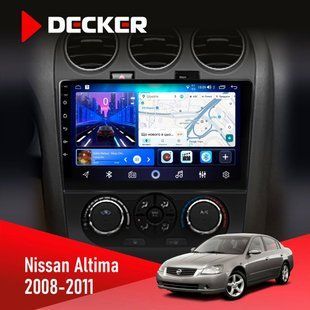Штатна магнітола Nissan Altima 2008-2011 Decker D10-006 4x64, 4G