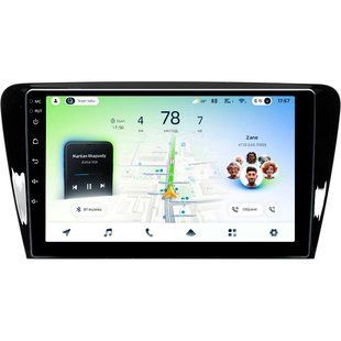 Штатна магнітола Teyes CC4L 6+64 Gb Skoda Octavia 3 A7 2013-2018 (B) 10"