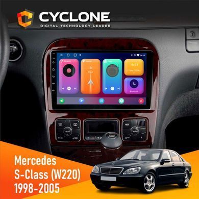 Штатна магнітола Mercedes-Benz S-Class (W220) 1998-2005 Most Cyclone C9-001 2x64 CPL