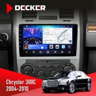 Штатна магнітола Chrysler 300c 2004-2010 Decker D9-006 4x64, 4G