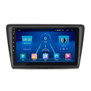 Штатна магнітола Lesko для Skoda Rapid I 2012-2017 екран 9" 6/128Gb 4G Wi-Fi GPS Top