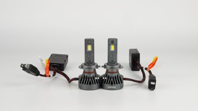 LED лампи автомобільні DriveX LED лампи серії AL-15 PRO H7/H18 65W 9-60V 5.5K к-т.