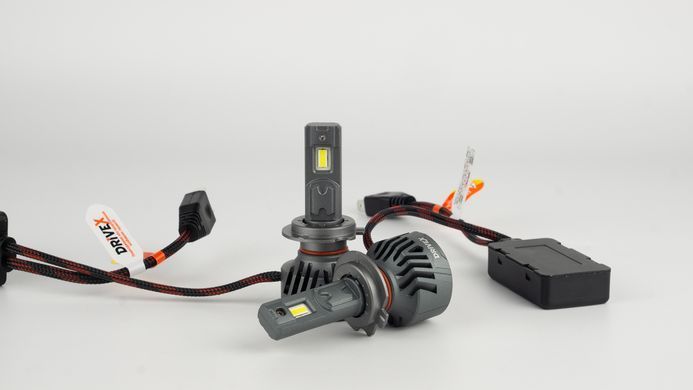 LED лампи автомобільні DriveX LED лампи серії AL-15 PRO H7/H18 65W 9-60V 5.5K к-т.
