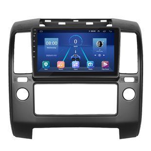 Штатна магнітола Lesko для Nissan Navara (Frontier) III (D40) 2004-2010 екран 9" 4/32Gb 4G Wi-Fi GPS Top