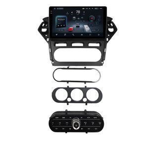 Штатна магнітола Teyes CC4 Pro 2k 12+256 Gb Ford Mondeo 4 2010-2014 Full Set AT AC Black with touch 10"