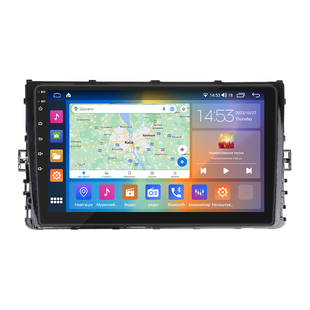 Штатна магнітола Lesko для Volkswagen Lavida III 2018-н.в. екран 9" 4/64Gb CarPlay 4G Wi-Fi GPS Prime