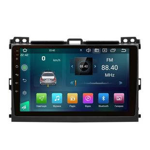 Штатная магнитола Cyclone C9 CPL. 2+32GB. CARPLAY Toyota Land Cruiser Prado (120) 2002-2009 з підсилювачем