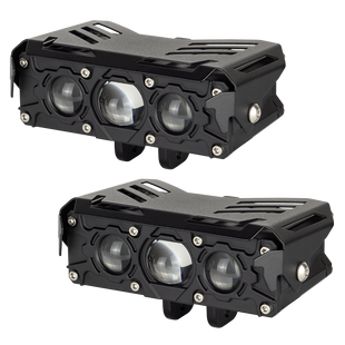 Фара додаткового світла WL MT-10 H/L Dual 40/55W 6000K 12-80V STM к-т.