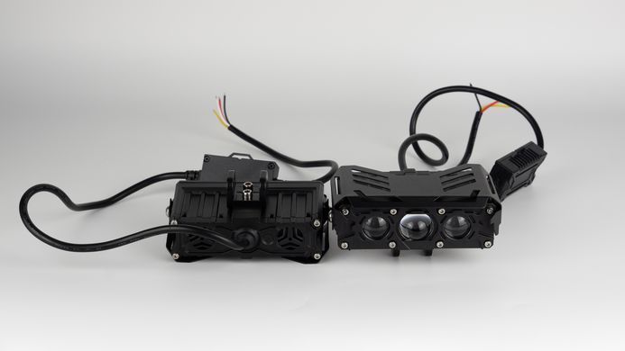 Фара додаткового світла WL MT-10 H/L Dual 40/55W 6000K 12-80V STM к-т.