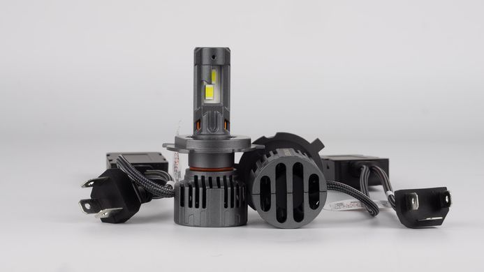 LED лампи автомобільні DriveX LED лампи серії AL-15 H4 H/L 65W 9-60V 5.5K к-т.