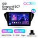 Штатная магнитола Teyes CC3 2K 4+32 Gb Geely Emgrand EC7 1 2016-2018 9"