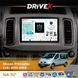 Штатна магнітола для Nissan Primastar (J4) 2011-2015 DriveX S4 QLED 10" Android 8-ядерний 1.6ГГц 4x64Гб SIM-картка 3G/4G TDA7851 4x50W DSP AK7604 бездротовий CarPlay та AndroidAuto