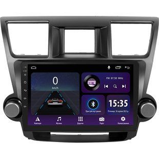Штатная магнитола Sigma E10232 2+32 Gb Toyota Highlander 2 XU40 2007-2013 (F1) 10"